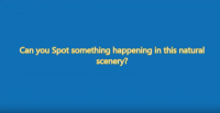 The first text displayed at the beginning of the video.