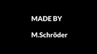 The credits at the end of the video.