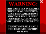 The secret warning message.