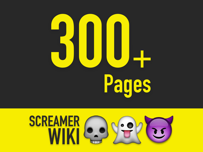 May 31st, 2016: Screamer Wiki passes the 300 pages milestone.